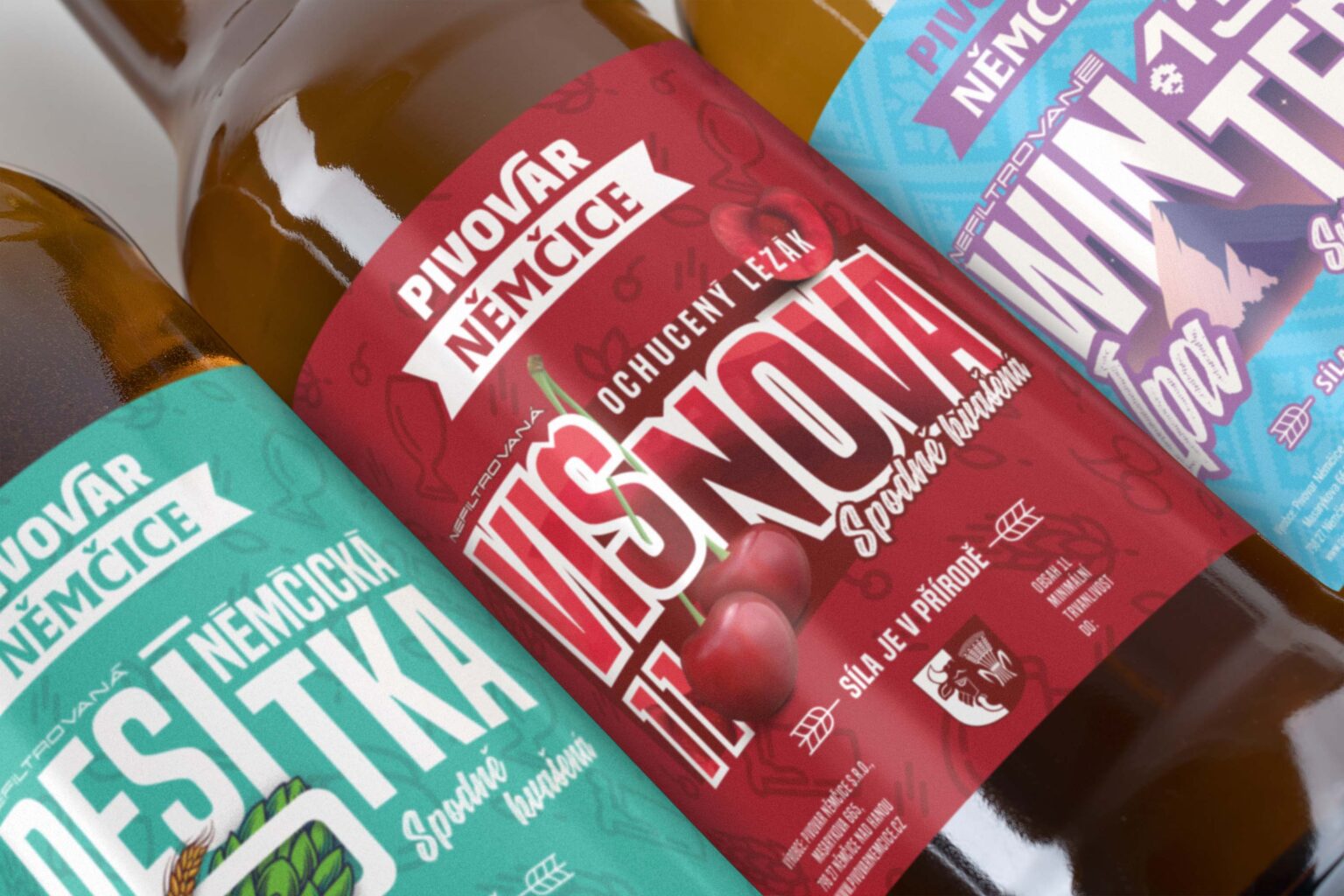 Tvorba etiket Olomouc, Prostějov