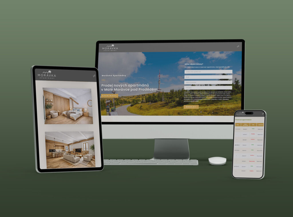 Morávka apartmány - developerský projekt